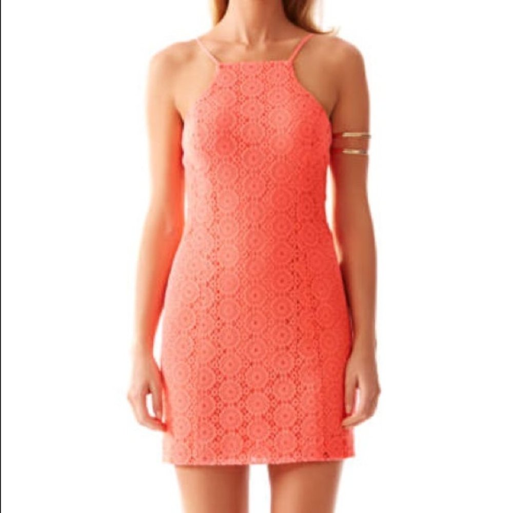Lilly Pulitzer Costello Cut Lace Shift Dress